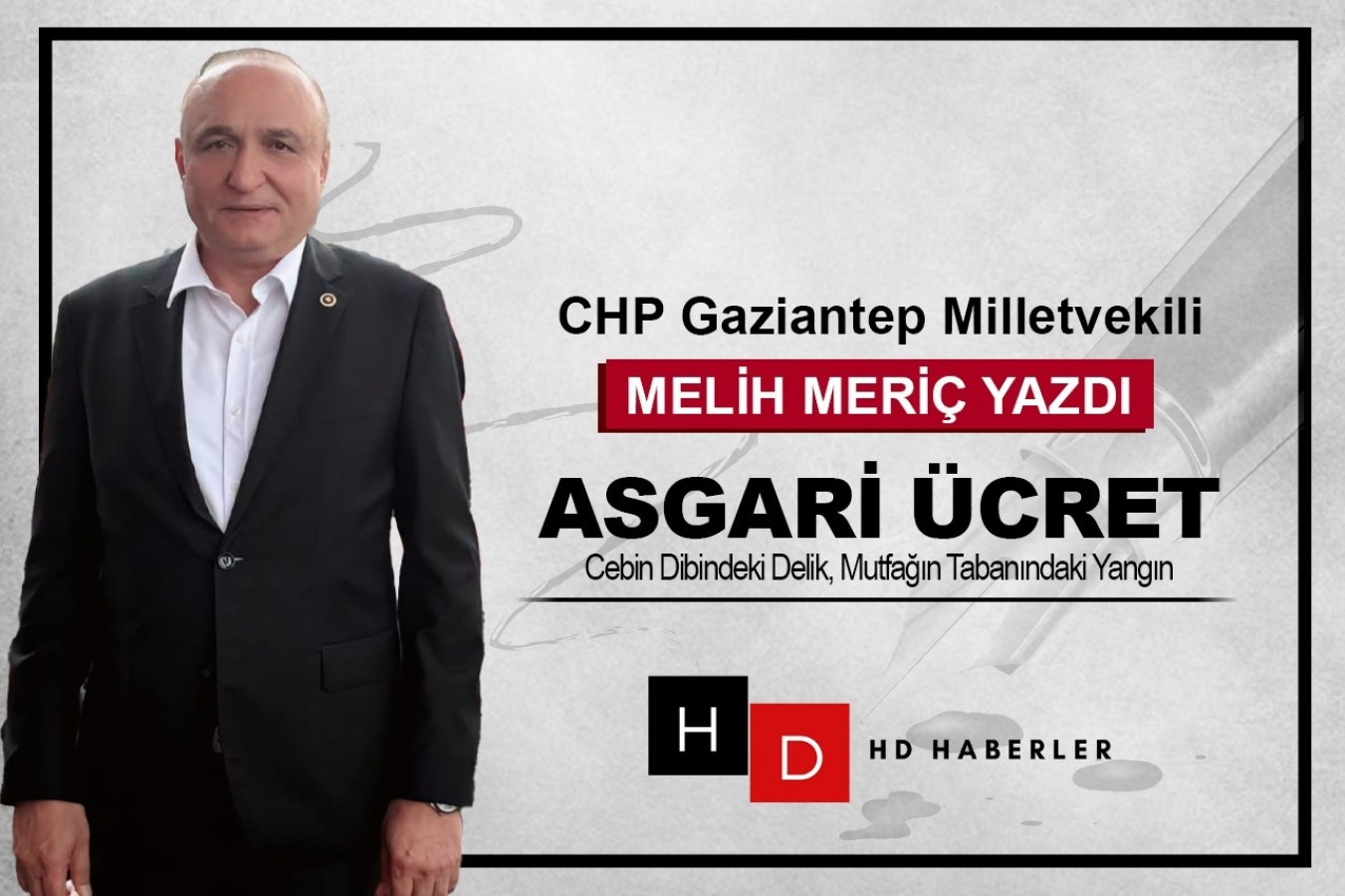 CHP Milletvekili Melih Meriç, sizler için yazdı...
