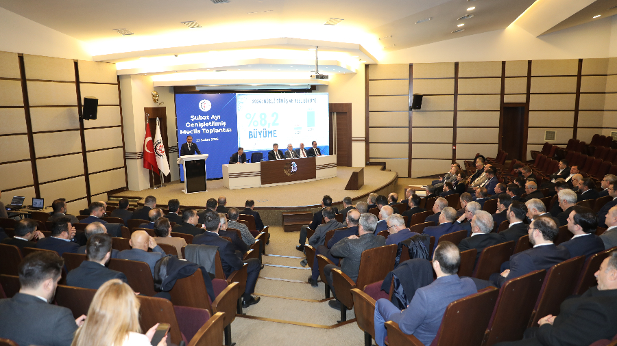 GTO Şubat Ayı Genişletişmiş Meclis Toplantısı Yapıldı