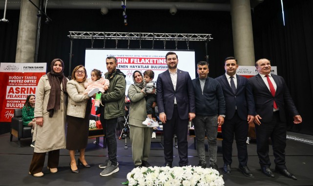 Asrın felaketinde güçlenen hayatlar Gaziantep'te buluştu