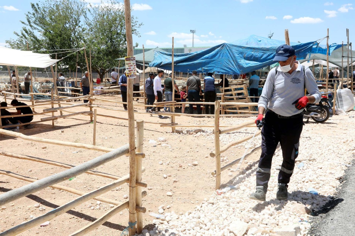 Gaziantep'te kurban denetimi ve temizlik seferberliği;