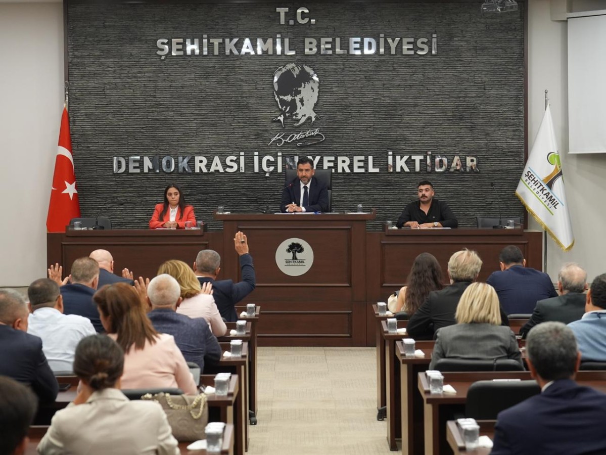 Şehitkamil Belediyesi meclisi toplandı;