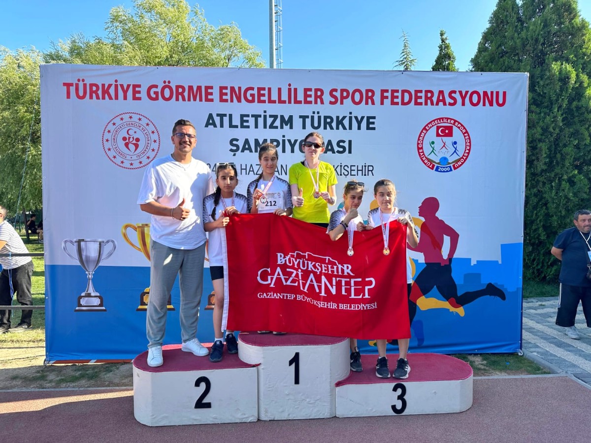 Gaziantepli sporculardan önemli başarı;