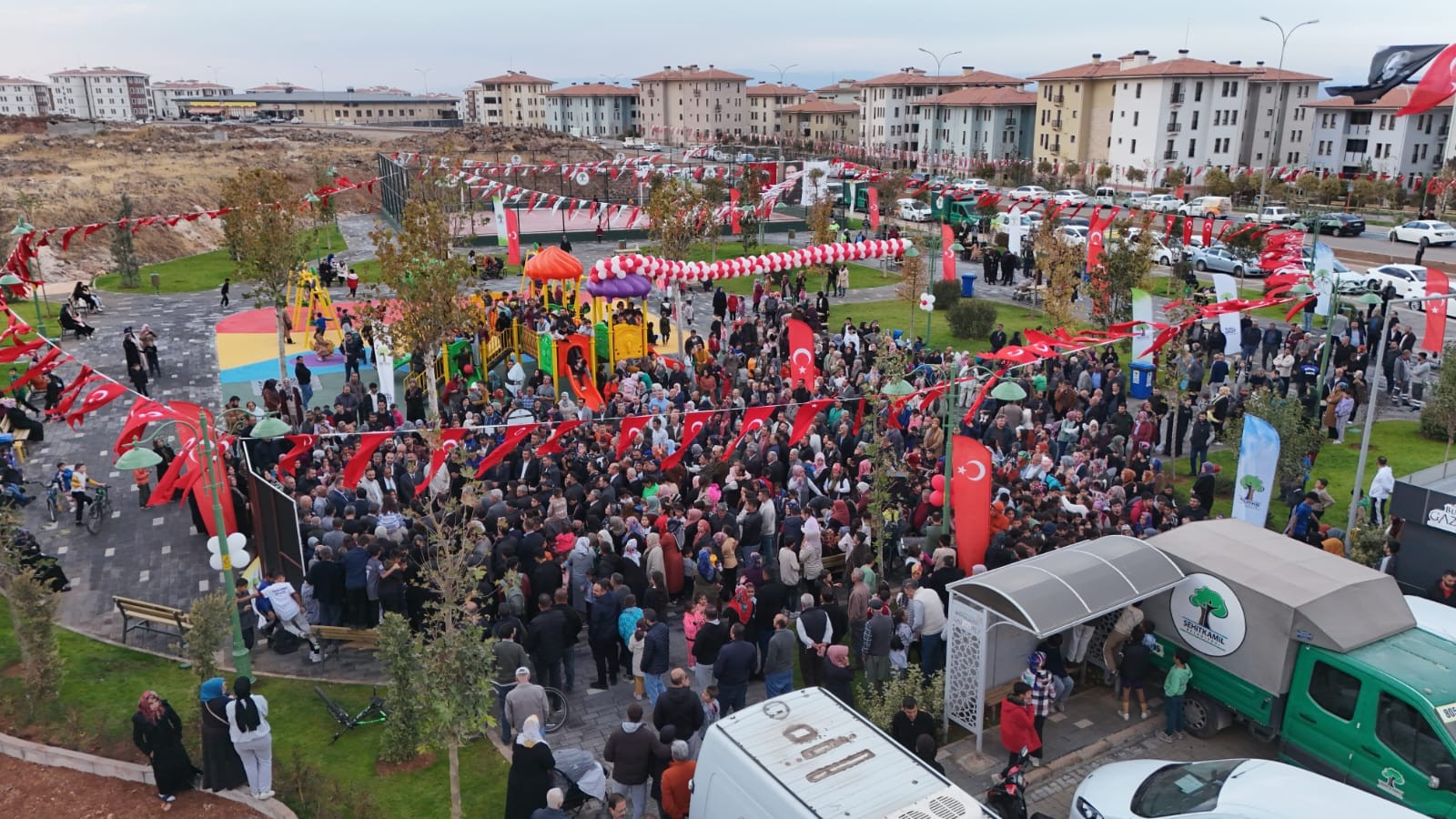 Şehitkamil’e 1 yılda 18 yeni park;