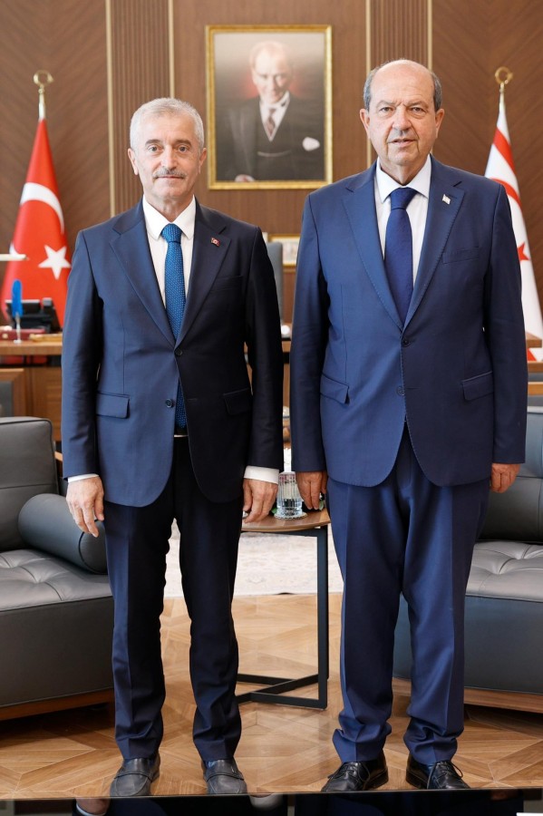 Tahmazoğlu KKTC’de temaslarda bulundu;