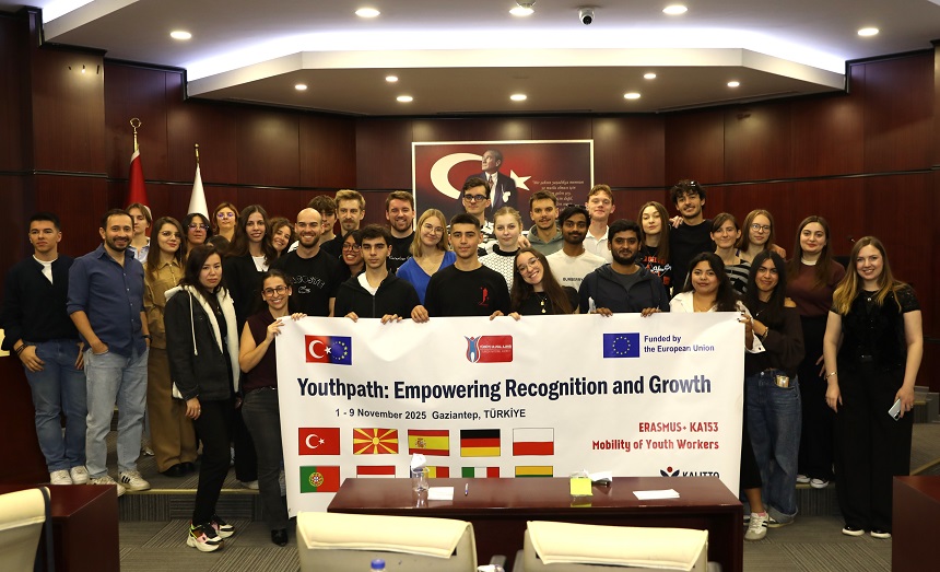 Gaziantep ticaret odasında erasmus+ etkinliği;