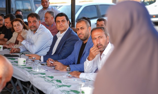Başkan Yılmaz'dan 3 Mahalleye Ziyaret