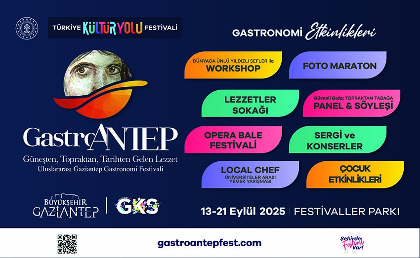 GASTOAntep Festivali başlıyor;