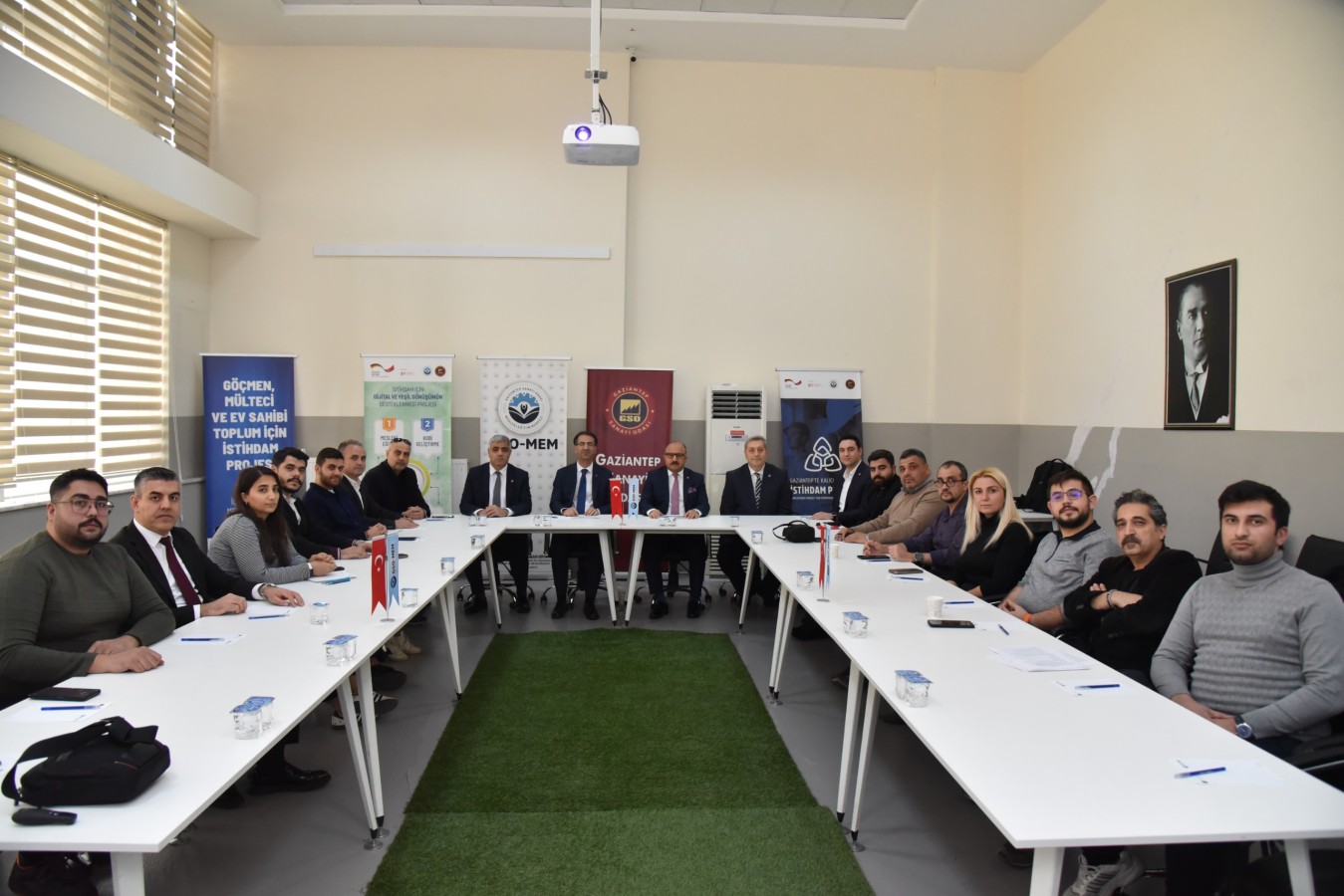 EDIH Anadolu Projesi Bölgesel Dijital Dönüşüm Strateji Geliştirme Çalıştayı GSOMEM’de gerçekleştirildi