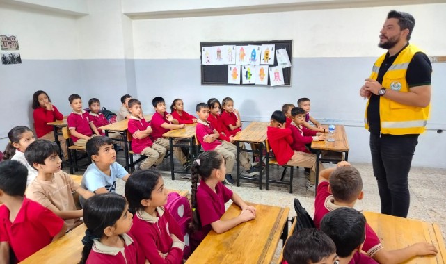 Çocuklara bilinçlendirme eğitimi verildi