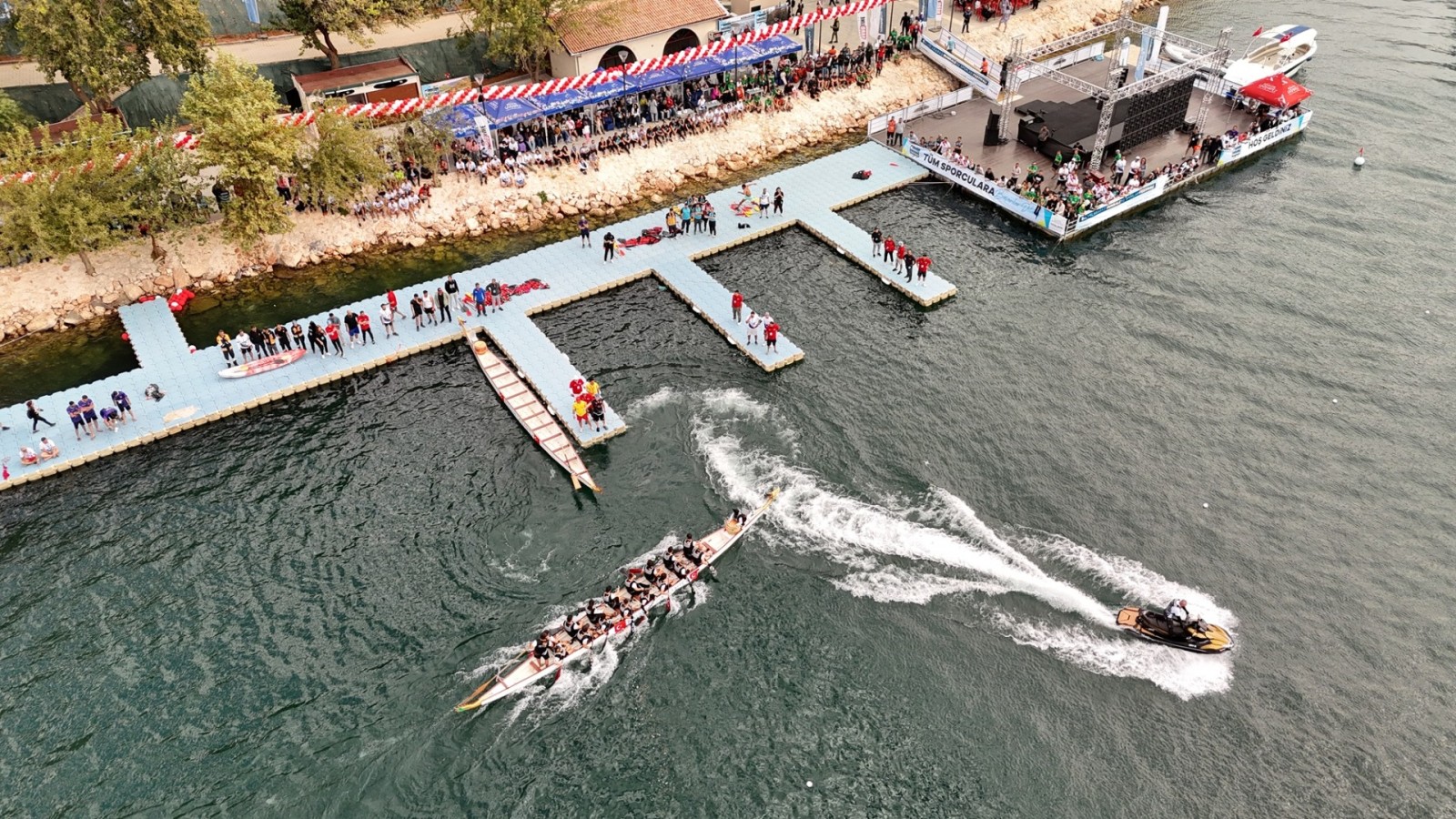Rumkale’de Su Sporları Festivali coşkusu;