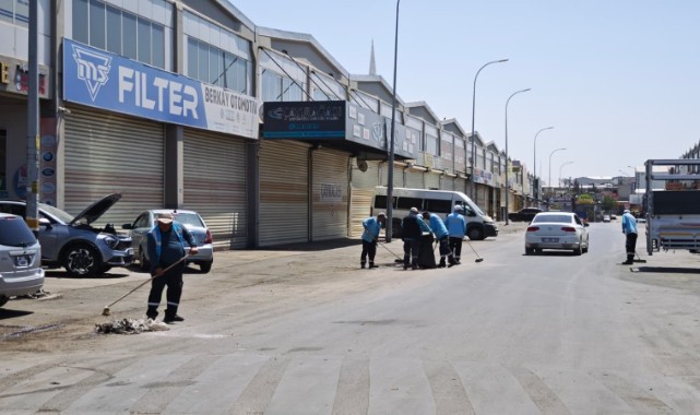 Küsget Sanayi Sitesinde kapsamlı temizlik