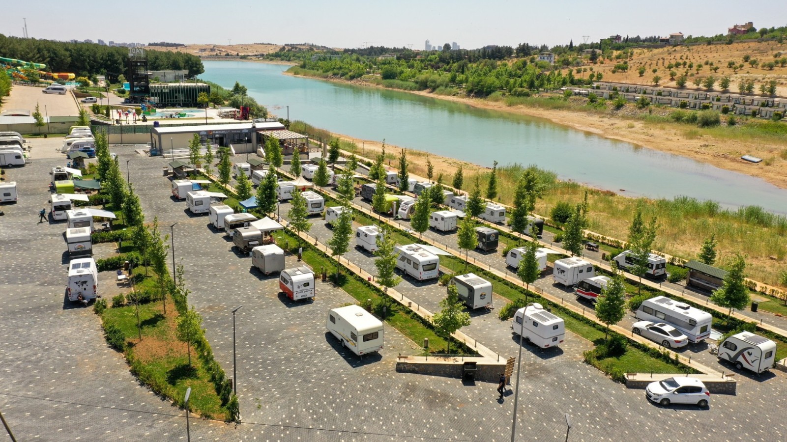 Karavan Parka 20 bin ziyaretçi;