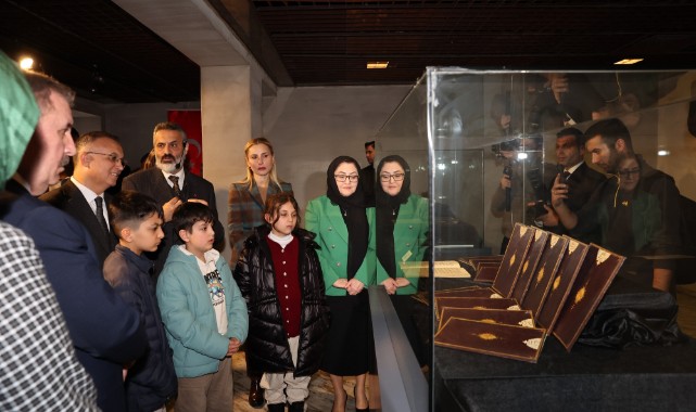 Mukaddes Eserler sergisi açıldı