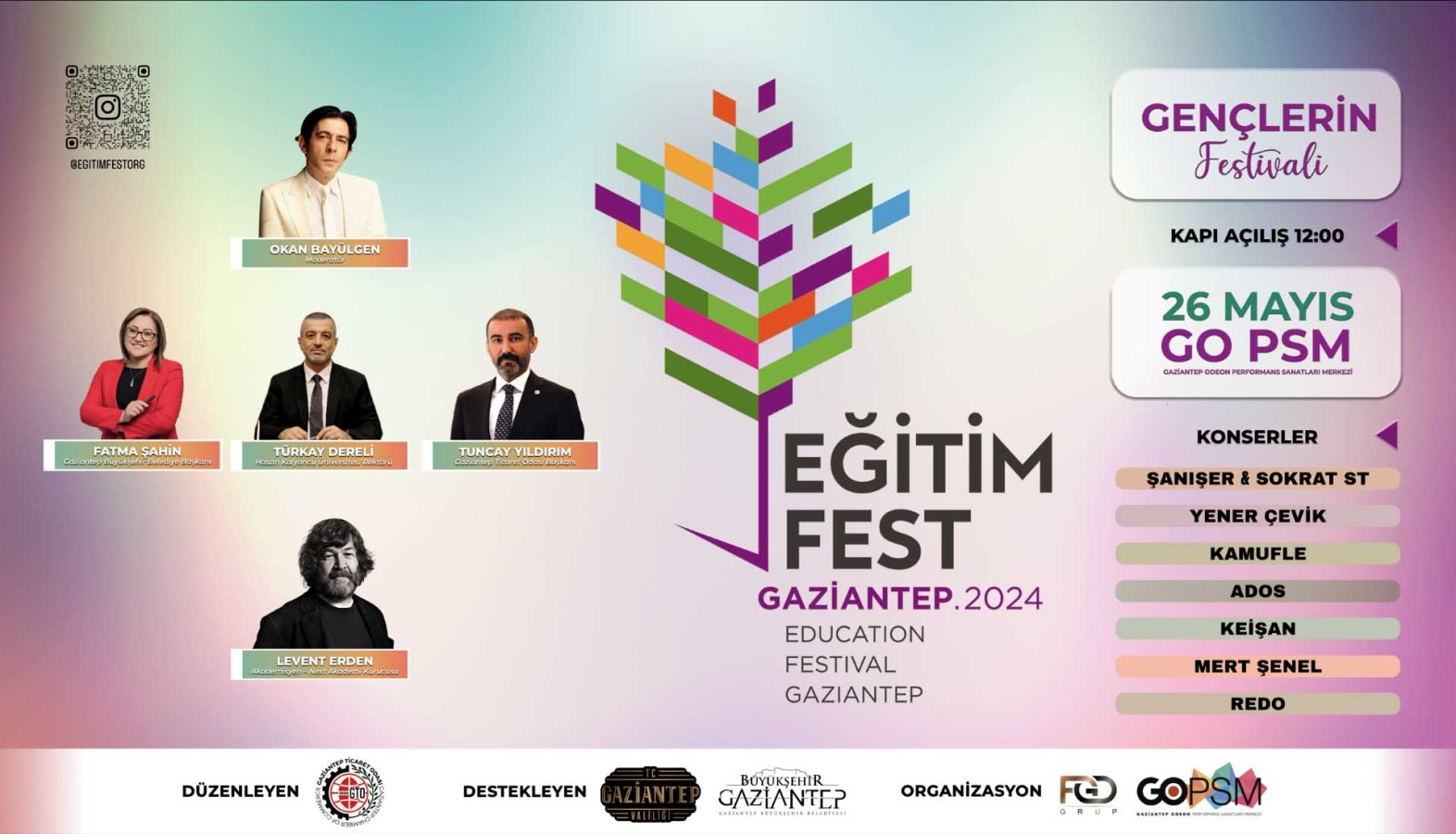 Gaziantep'te Eğitim Festivali düzenleniyor