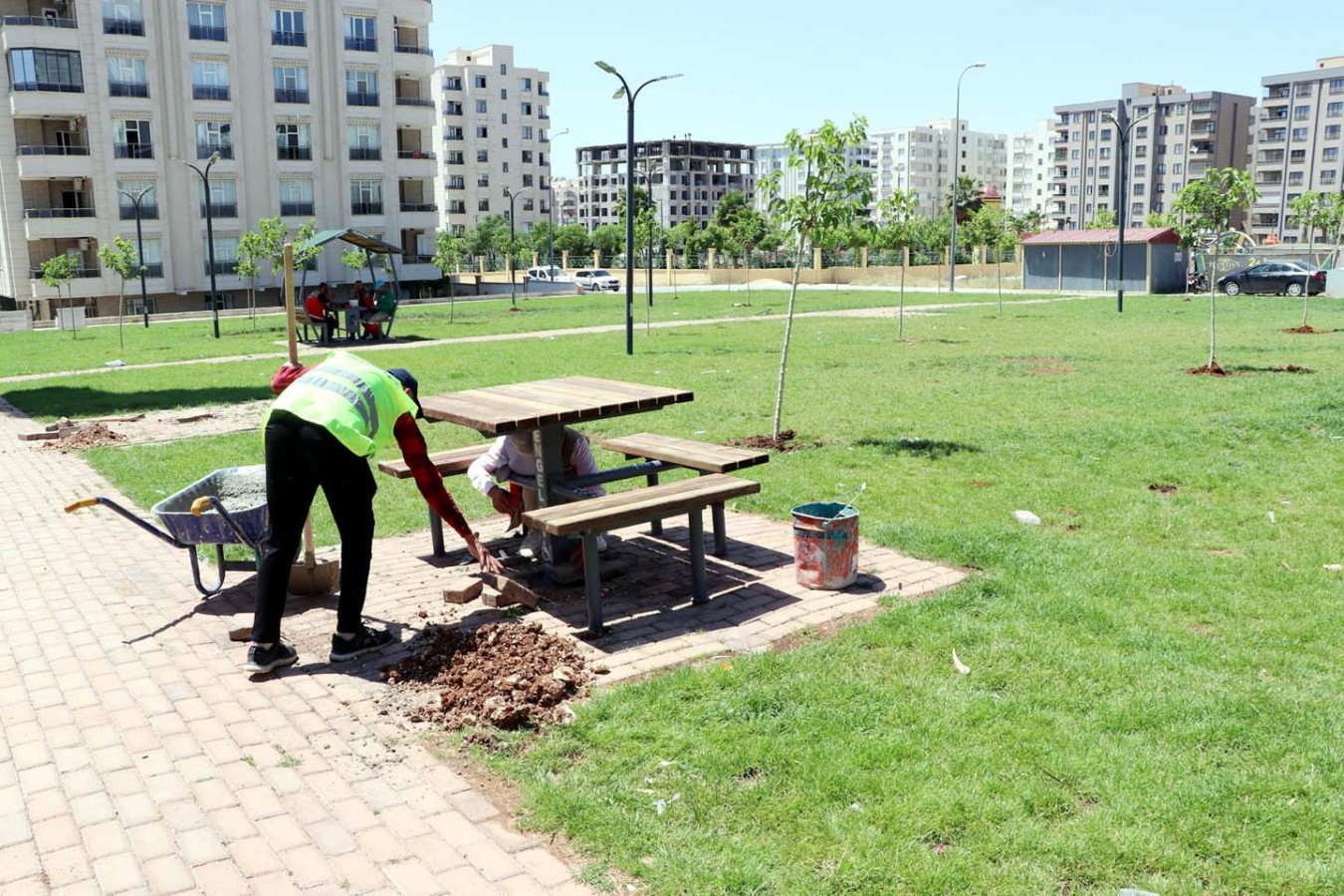 Parklar için tasarruflu üretim modeli;