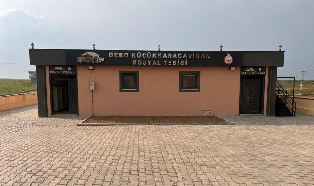 Dero Karacaviran'da Sosyal Tesis Hizmete Açıldı