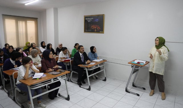 Başkan ve milletvekilinden eğitim merkezlerine ziyaret