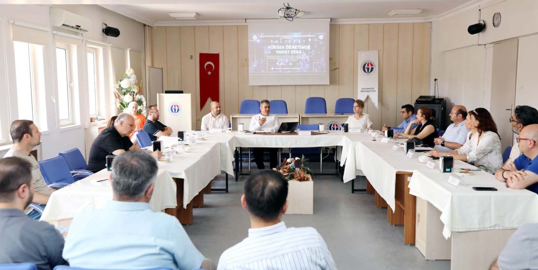 Yükseköğretimde yapay zeka çalıştayı;