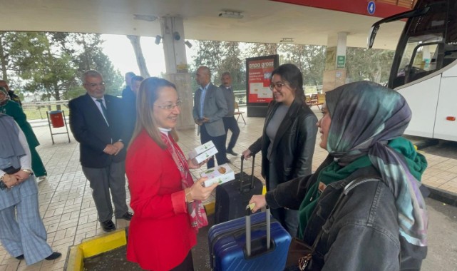 Milletvekili Bakbak’tan Otogarda Bayram Mesaisi