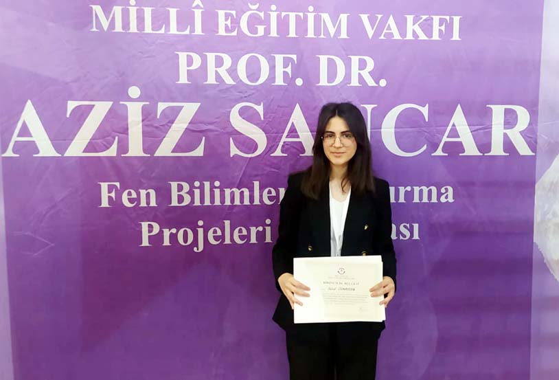 Sanko Okullarından yeni bir başarı daha;