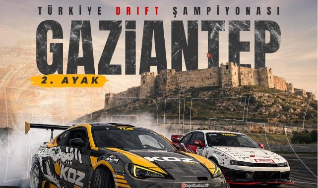 Türkiye Drift Şampiyonası İlk Kez Gaziantep'te