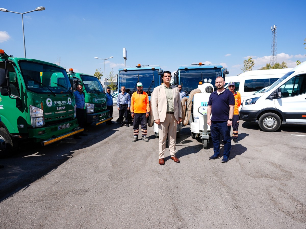 Şehitkamil Belediyesi temizlik filosunu güçlendiriyor