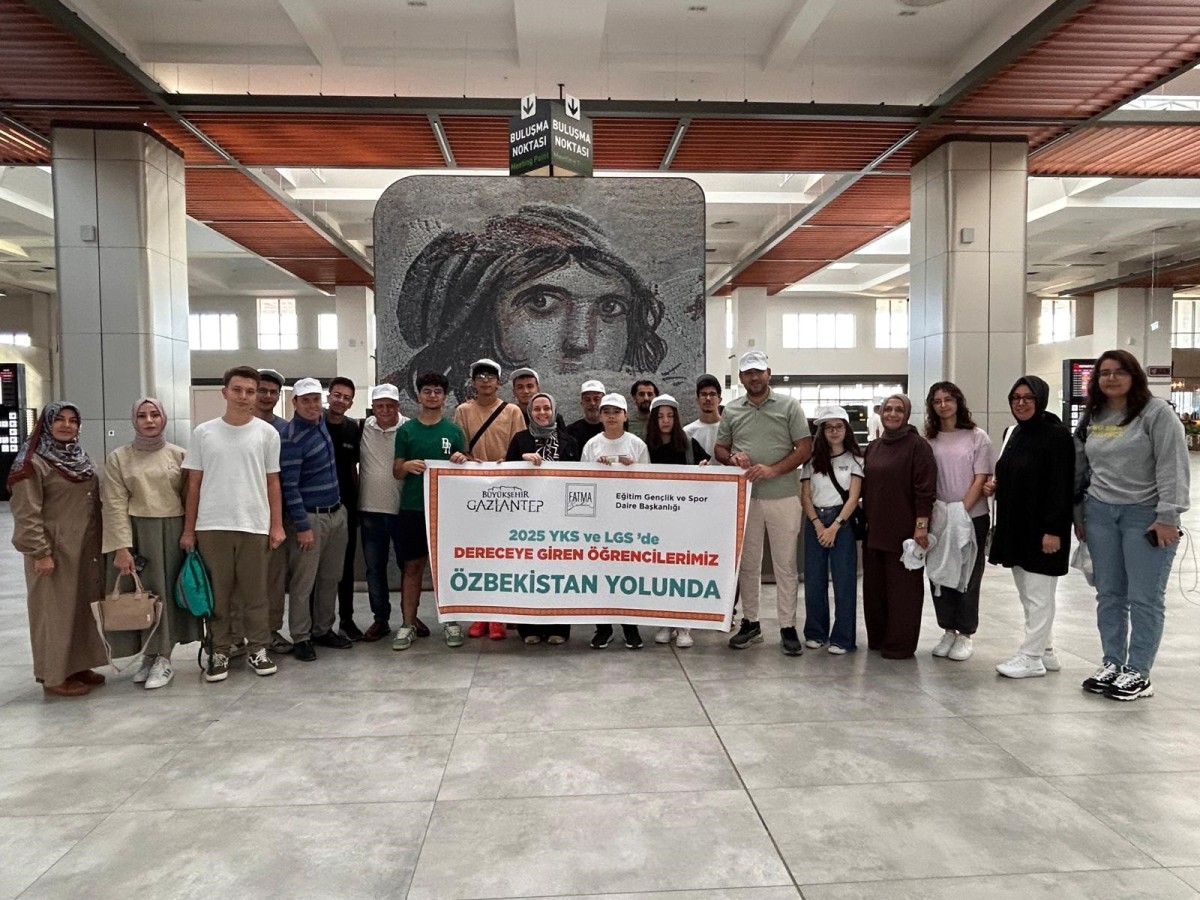 Gaziantep’te YKS ve LGS şampiyonları Özbekistan yolcusu