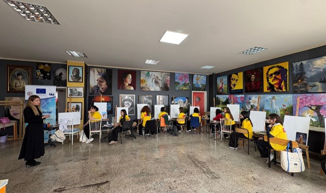 Gaziantep AB Bilgi Merkezi'nden Avrupa Günü'ne Sanatsal Dokunuş