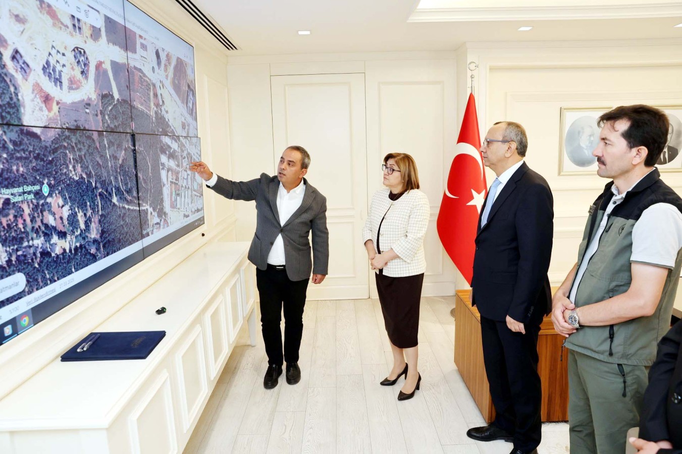 Gaziantep'e Millet Ormanı kazandırılıyor;