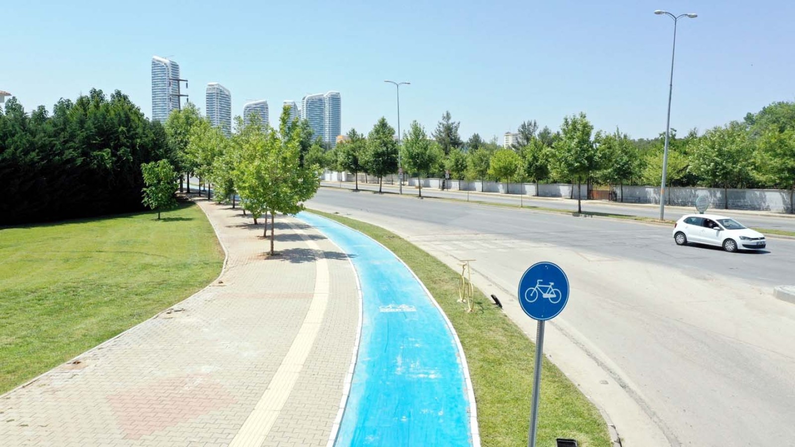 Gaziantep'te Bisiklet yolu 100 kilometreye çıkarıldı