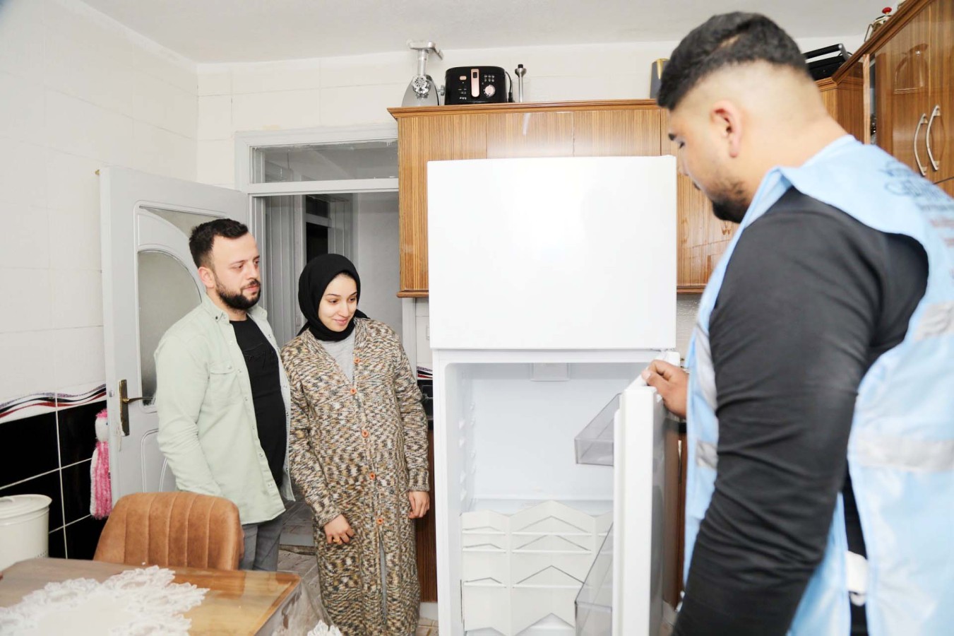 Gaziantep’te yeni evli çiftlere müjde üstüne müjde