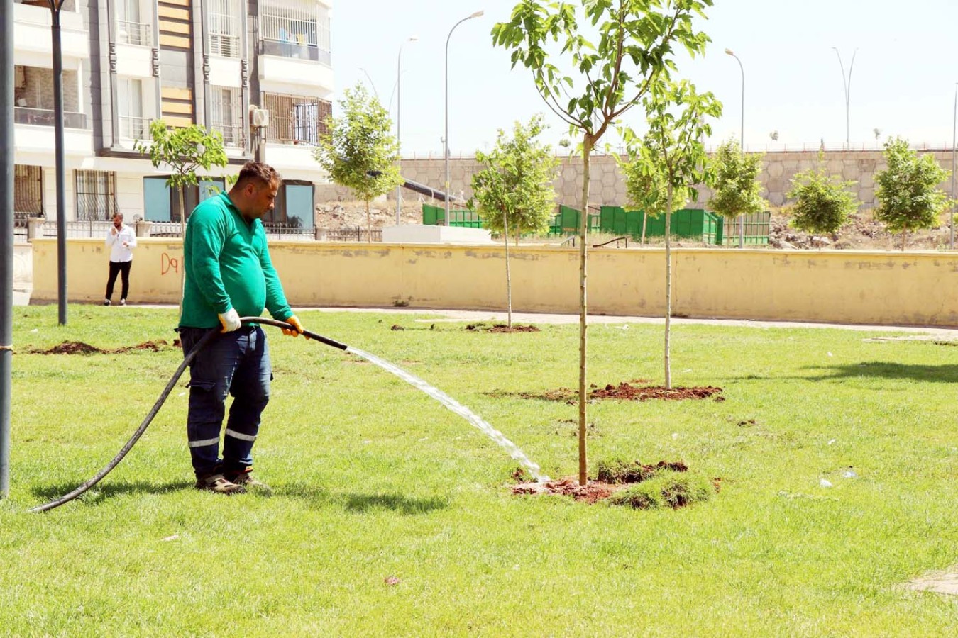 Yeşil alan çalışmalarıyla yaşam kalitesi artıyor