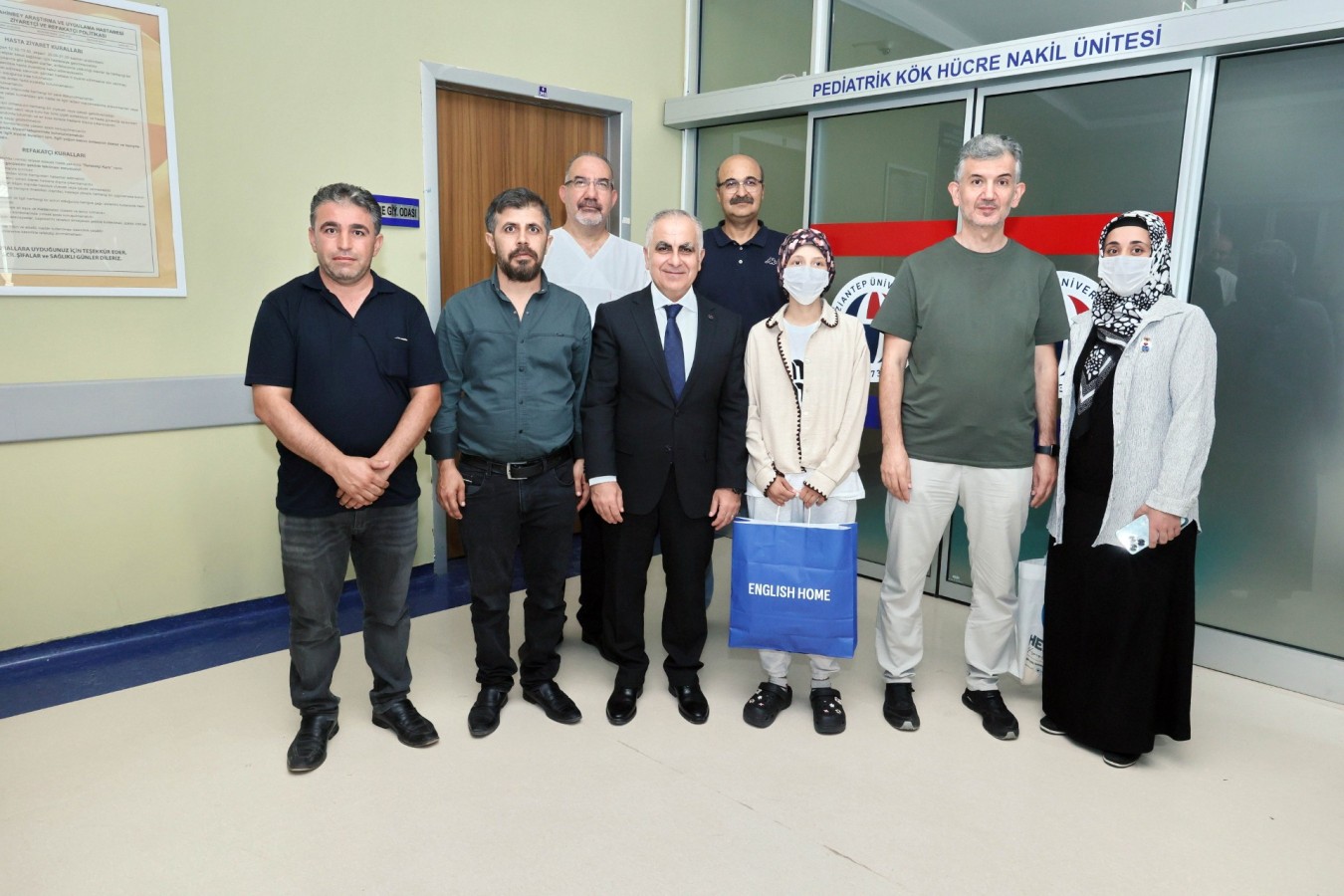 Çocuk Hastanesinde başarılı kemik iliği nakli;