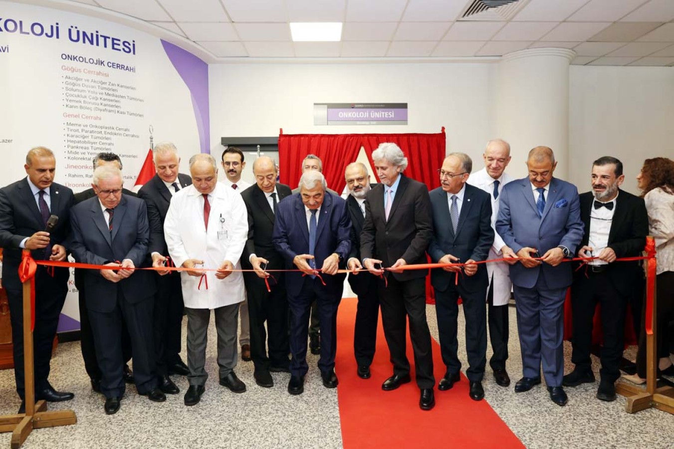 Sanko Üniversitesi Hastanesi Onkoloji Ünitesi açıldı;