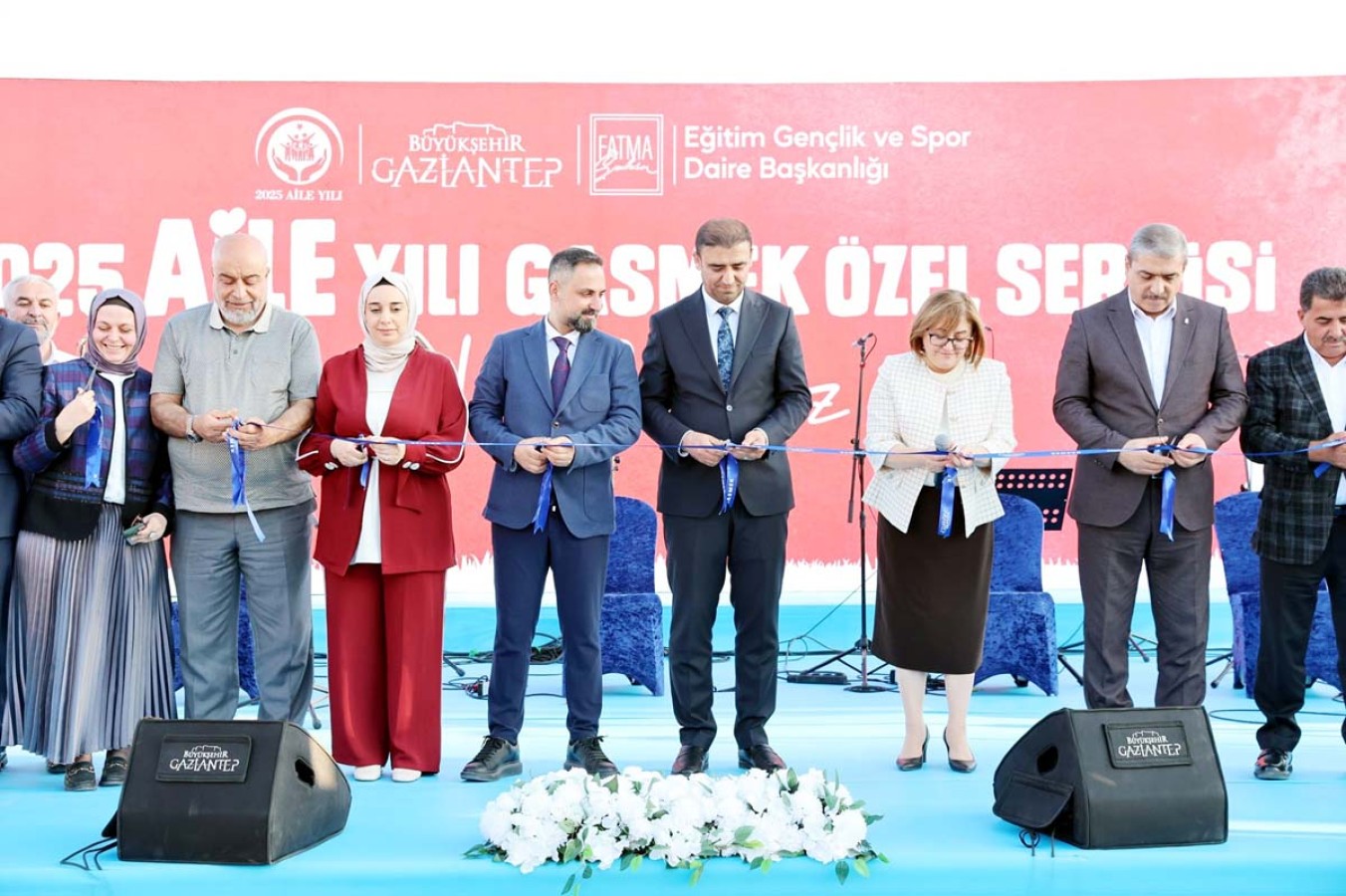 Aile yılı özel sergisi açıldı;