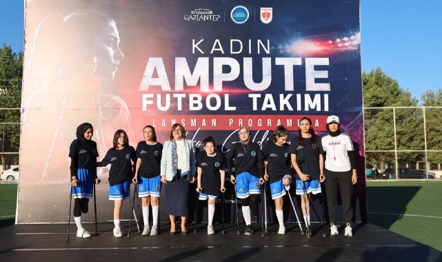 Türkiye'nin İlk Kadın Ampute Takımı Gazi Şehir'de