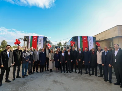 Büyükşehir'den Halep'e yeşil alan ve ulaşım desteği