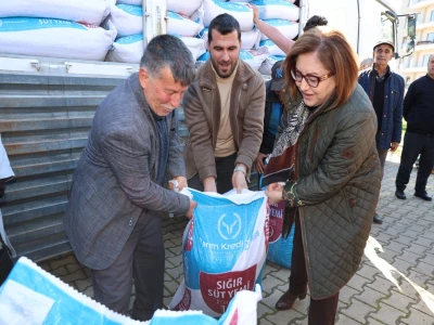 1 Milyon Kilodan Fazla Yem Desteği