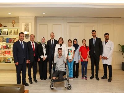 Başkan Şahin ile Umut Olduğu Burhan Doğruyol Biraraya Geldi