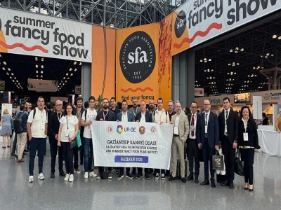 GSO Gaziantep Gıda Kümesi'nden New York'ta Önemli Temaslar
