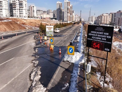 Abdülhamit Han Köprülü Kavşağı'nda Sona Doğru