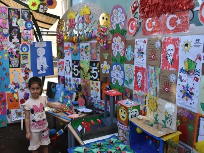 Şahinbeyli Miniklerden Büyük Sergi