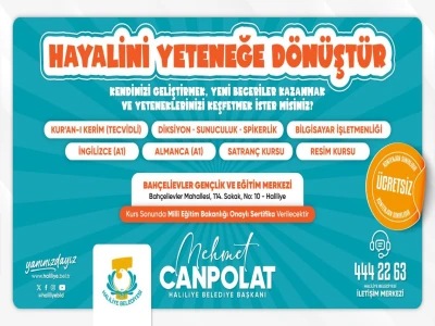 Haliliye'de hayaller gerçeğe dönüşüyor