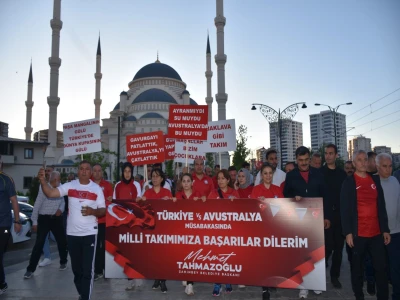 Şahinbey'de Milli Heyecan