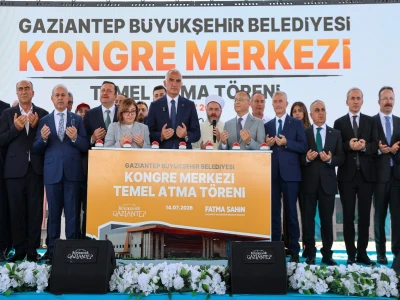 Gaziantep Kongre ve Fuar Merkezi'nin Temeli Atıldı