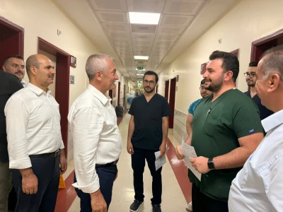 Başkan Tahmazoğlu'ndan Hastalara Moral Sağlık Çalışanlarına Destek