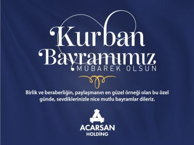 Acarsan Holding bayram ilanı