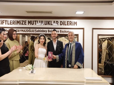 126 Çift Mutluluğa Şahinbey'de Evet Dedi