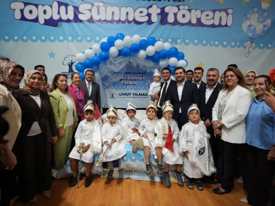 Şehitkamil'de 2. Toplu Sünnet Töreninde 200 Çocuk Sünnet Edildi