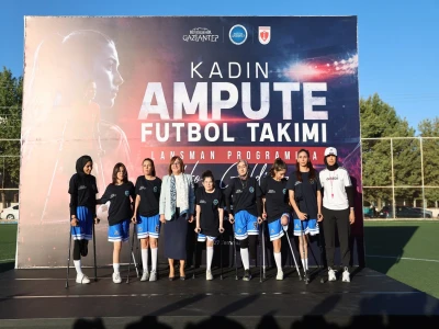 Türkiye'nin İlk Kadın Ampute Takımı Gazi Şehir'de